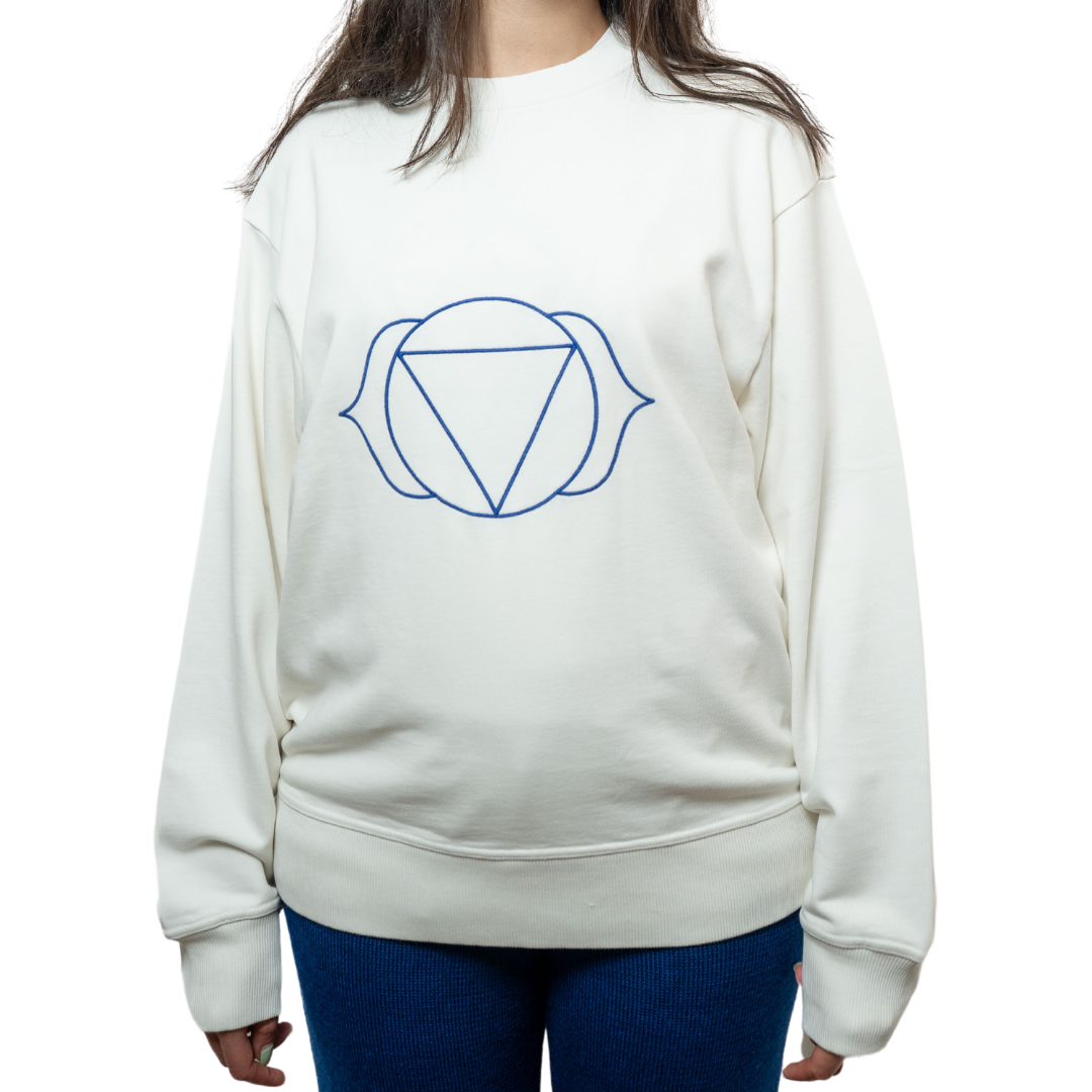 DIVINE HARMONIE - Third Eye Chakra Unisex Sweatshirt, buy at DOORS NYC