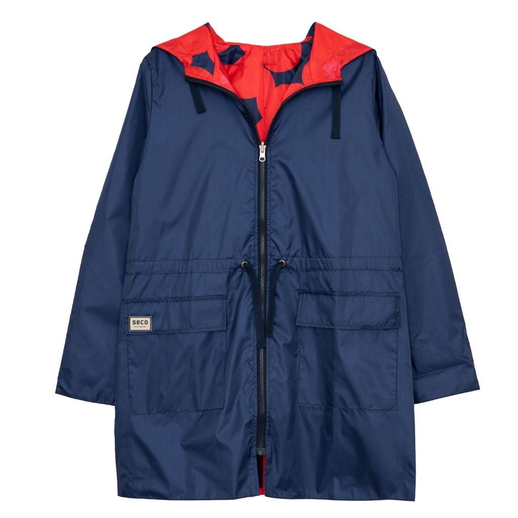 SECO -Reversible Print Jacket | Red buy at DOORS NYC