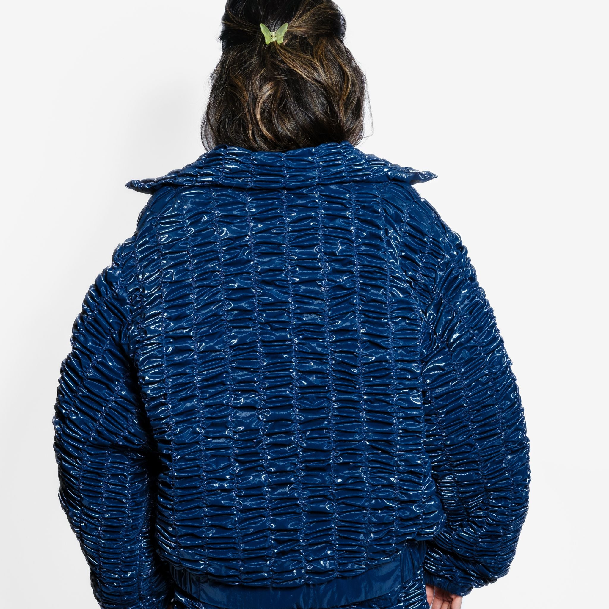 OTKUTYR - Y2K Bomber | Navy, buy at DOORS NYC