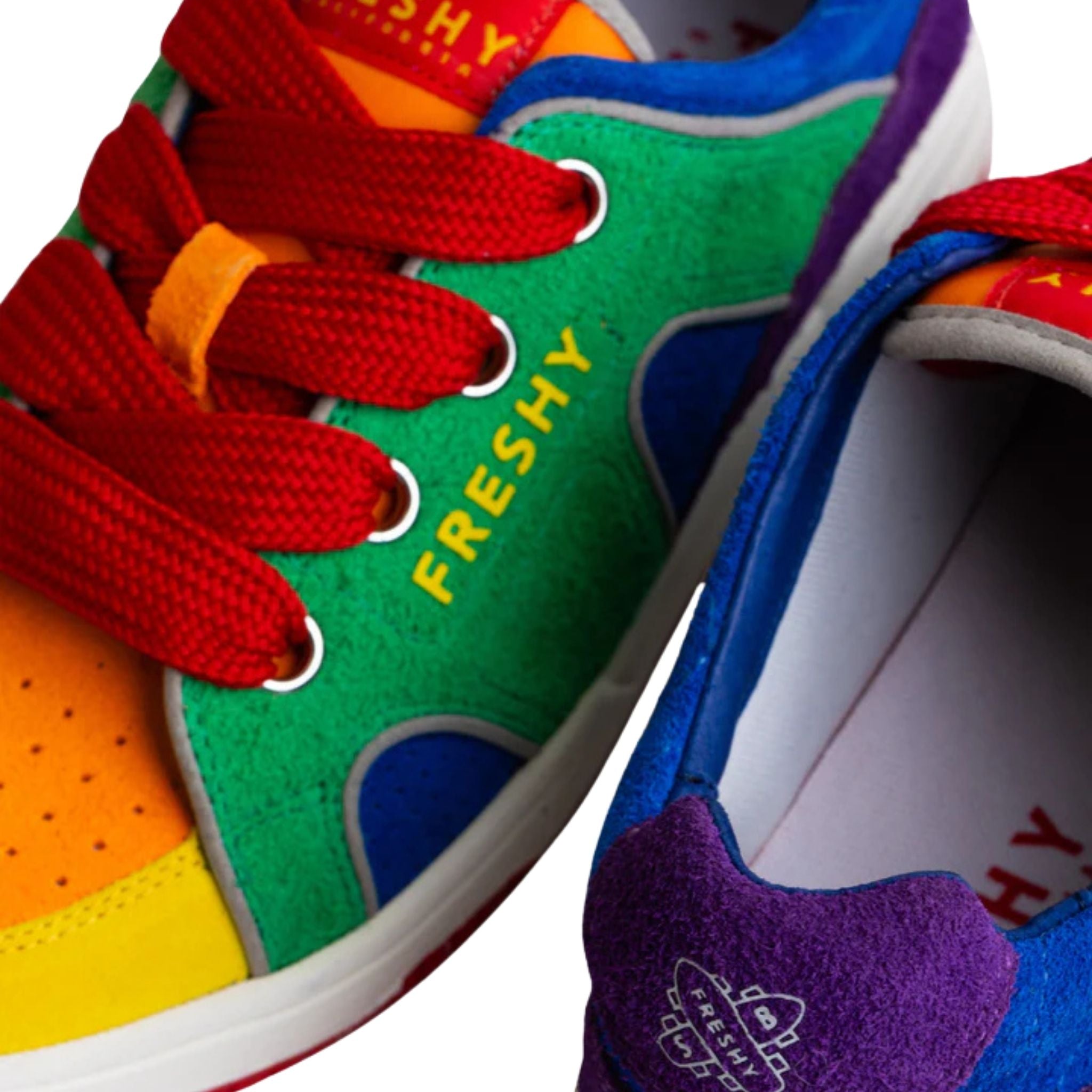 FRESHY - Steezy Rainbow Sneakers, buy at DOORS NYC