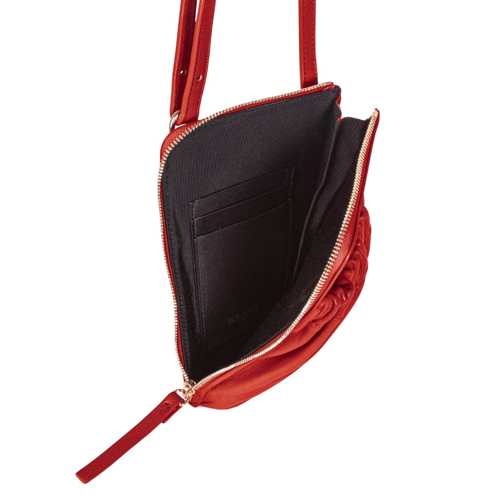 SCLARANDIS - Phone Crossbody Bag | Red, buy at DOORS NYC