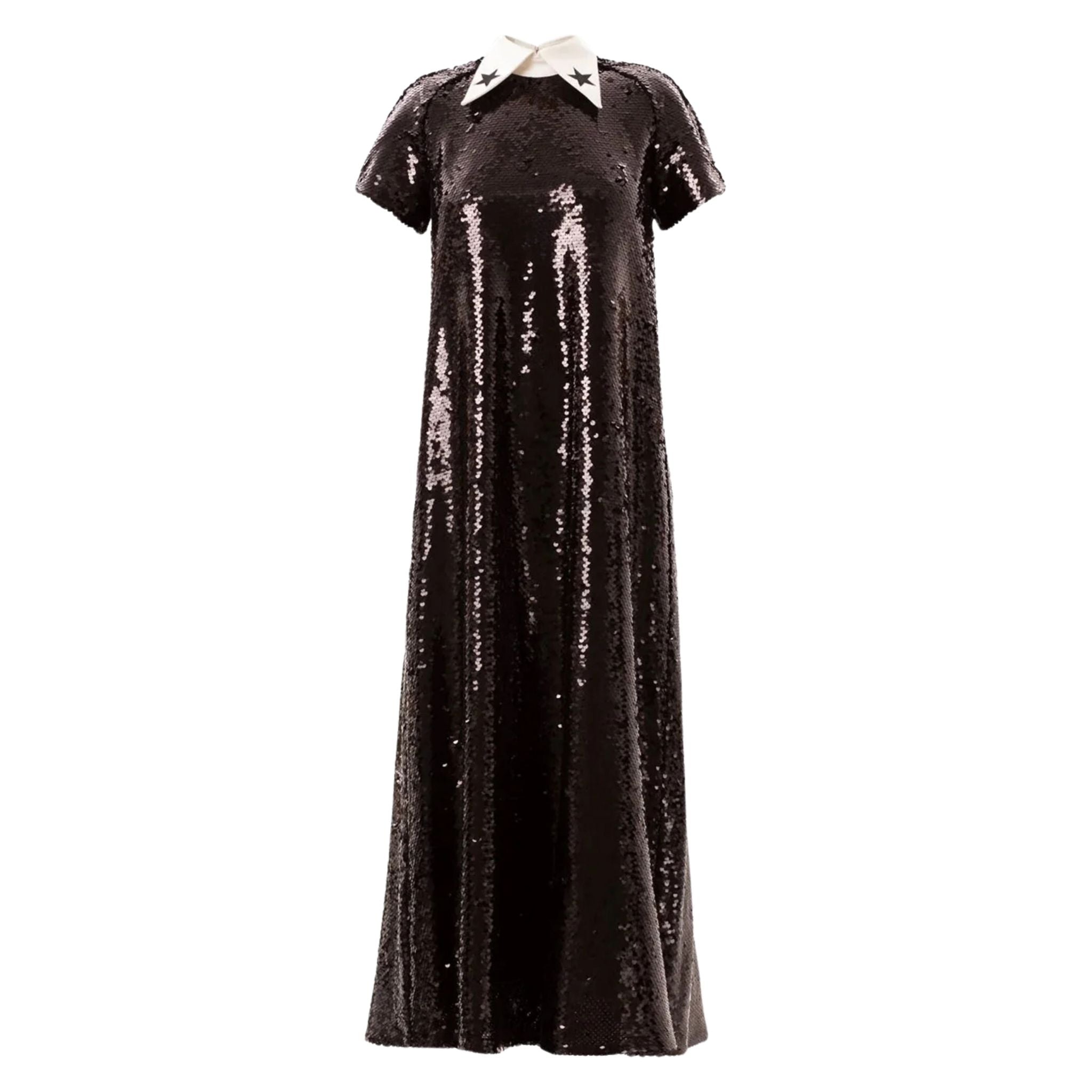 Sequin Evening Gown | Black