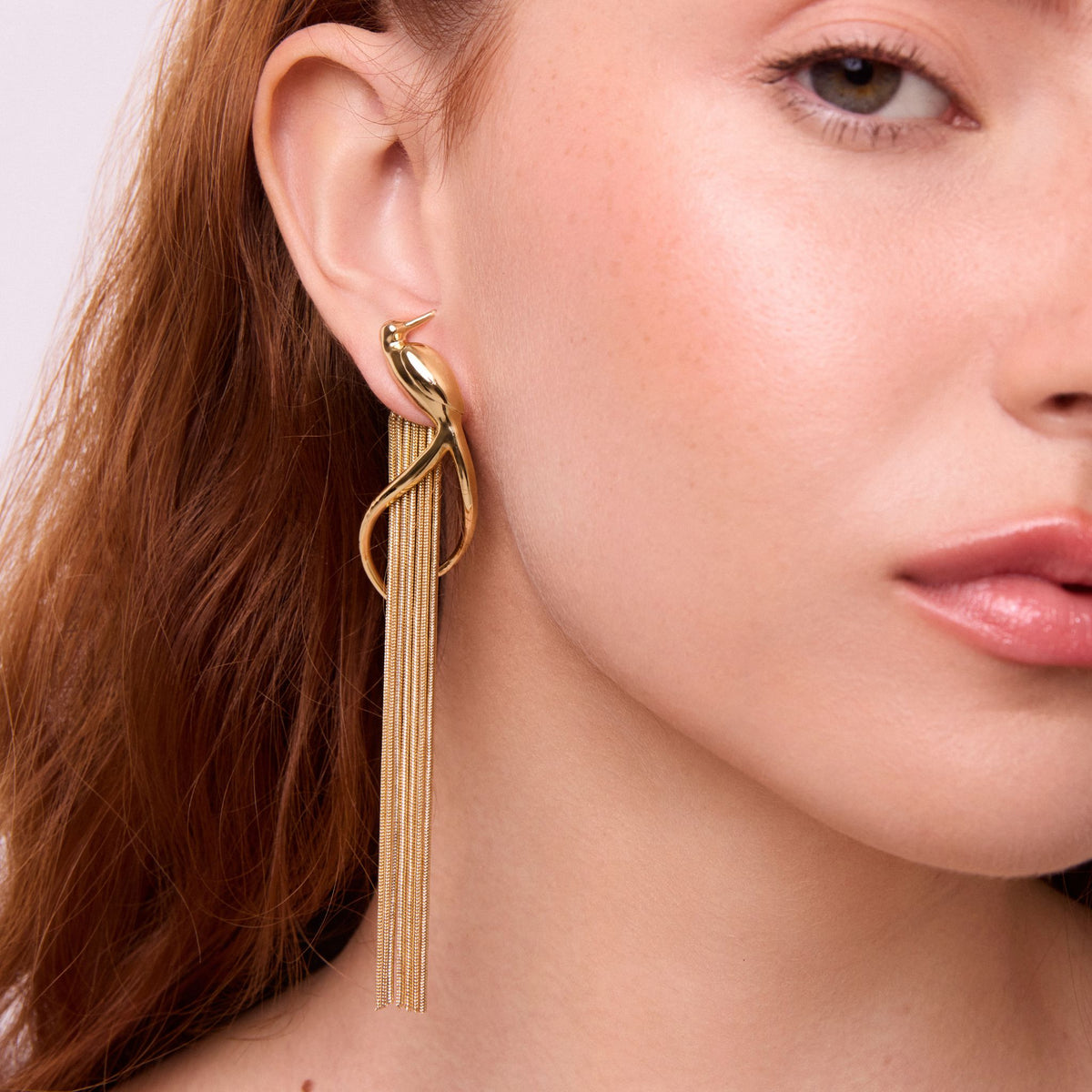 Gold Voo Earring - Essenciais: O Voo Collection