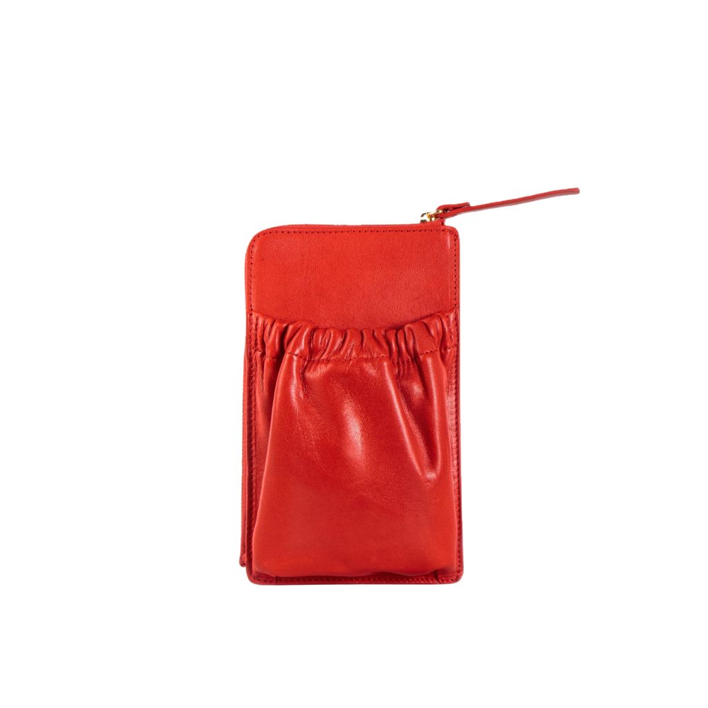 SCLARANDIS - Phone Crossbody Bag | Red, buy at DOORS NYC