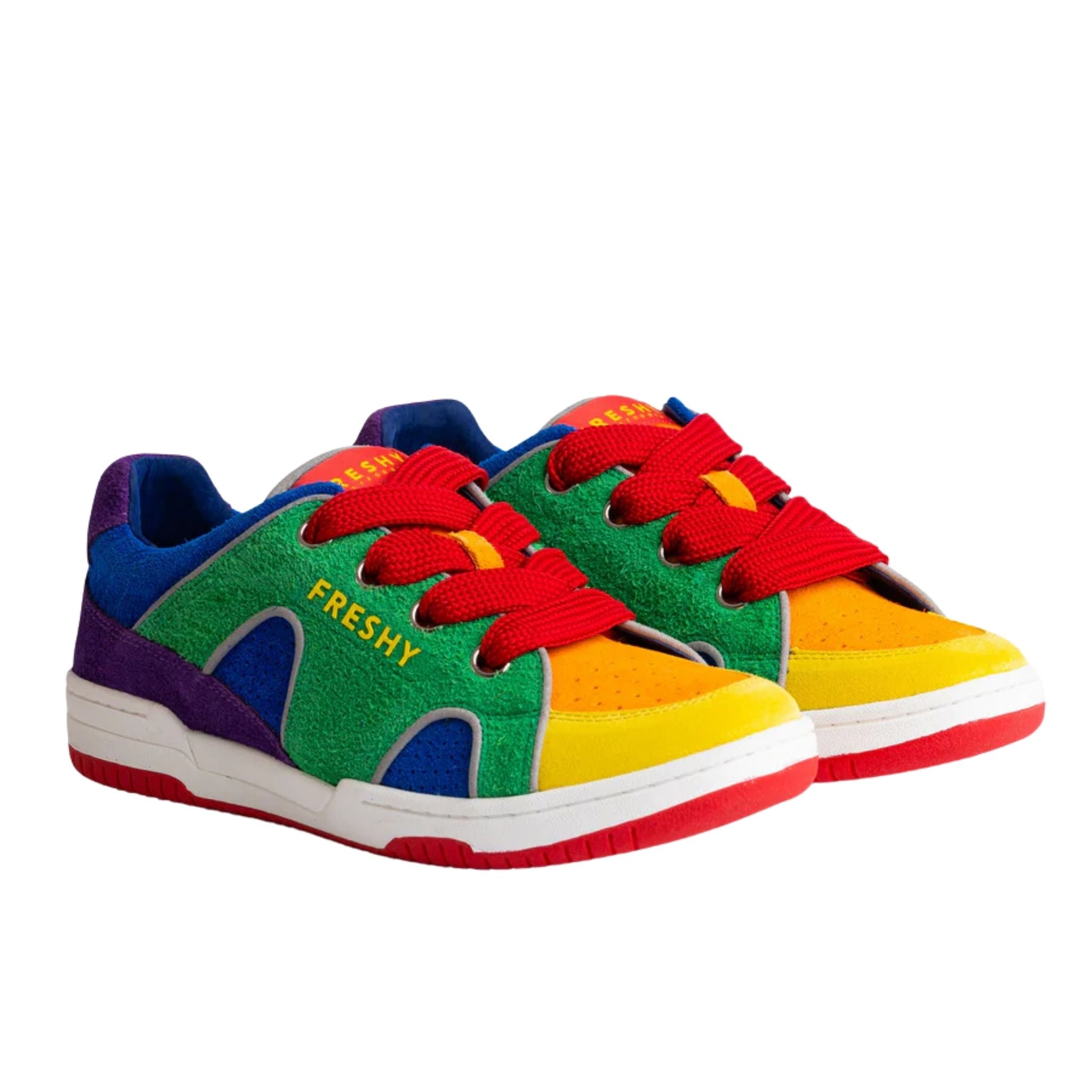 FRESHY - Steezy Rainbow Sneakers, buy at DOORS NYC
