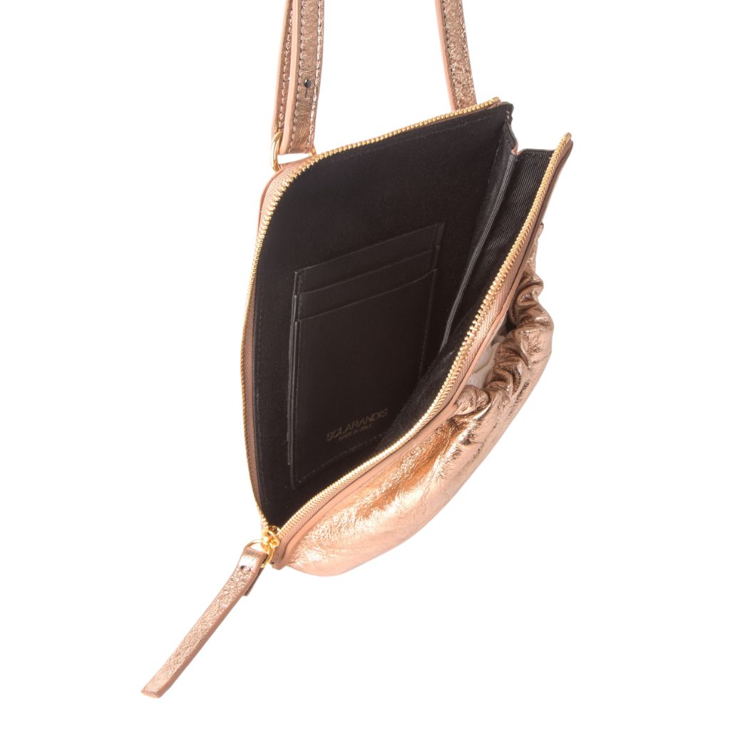 SCLARANDIS - Phone Crossbody Bag | Gold, buy at DOORS NYC