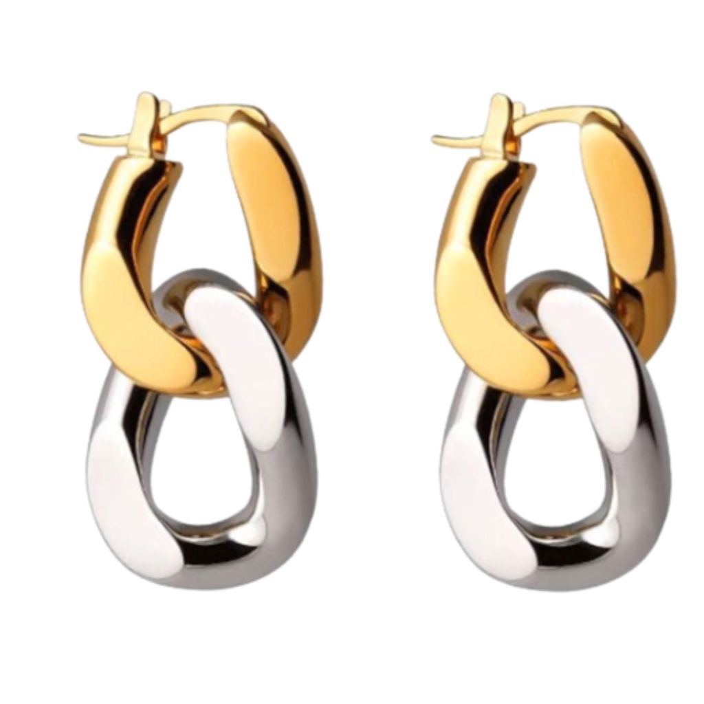 Asher Detachable Chain Earrings | PR Sample