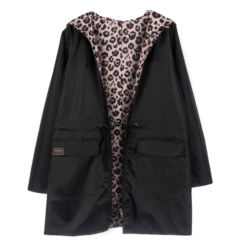 SECO -Reversible Print Jacket | Leopard, buy at DOORS NYC