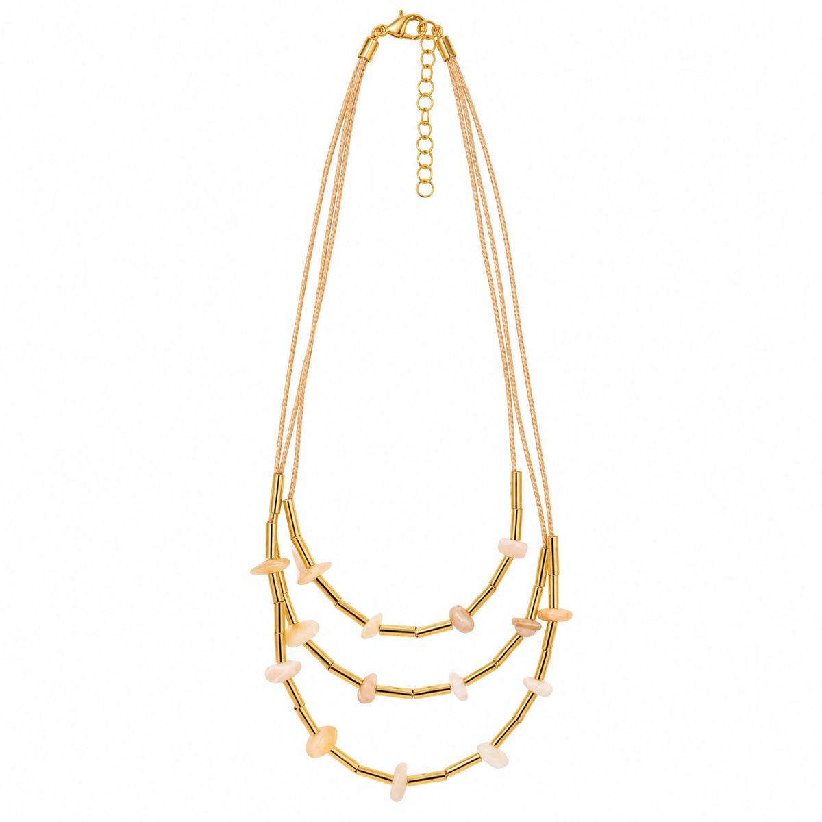 The Beads Layers Buriti Necklace