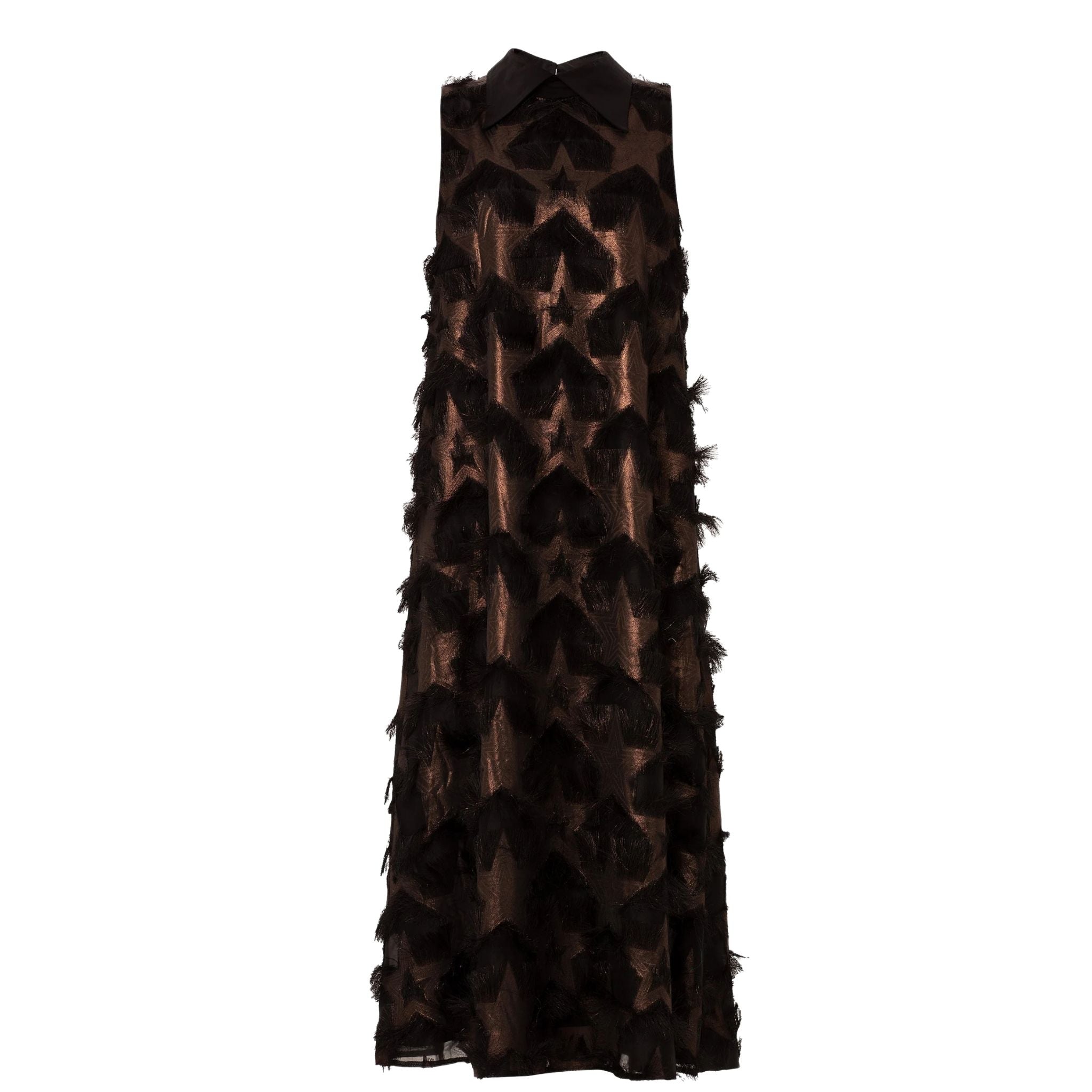 JULIA ALLERT - Evening Gown A-Line Maxi Dress With Stars