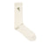 White Tennis Socks With Green Detail