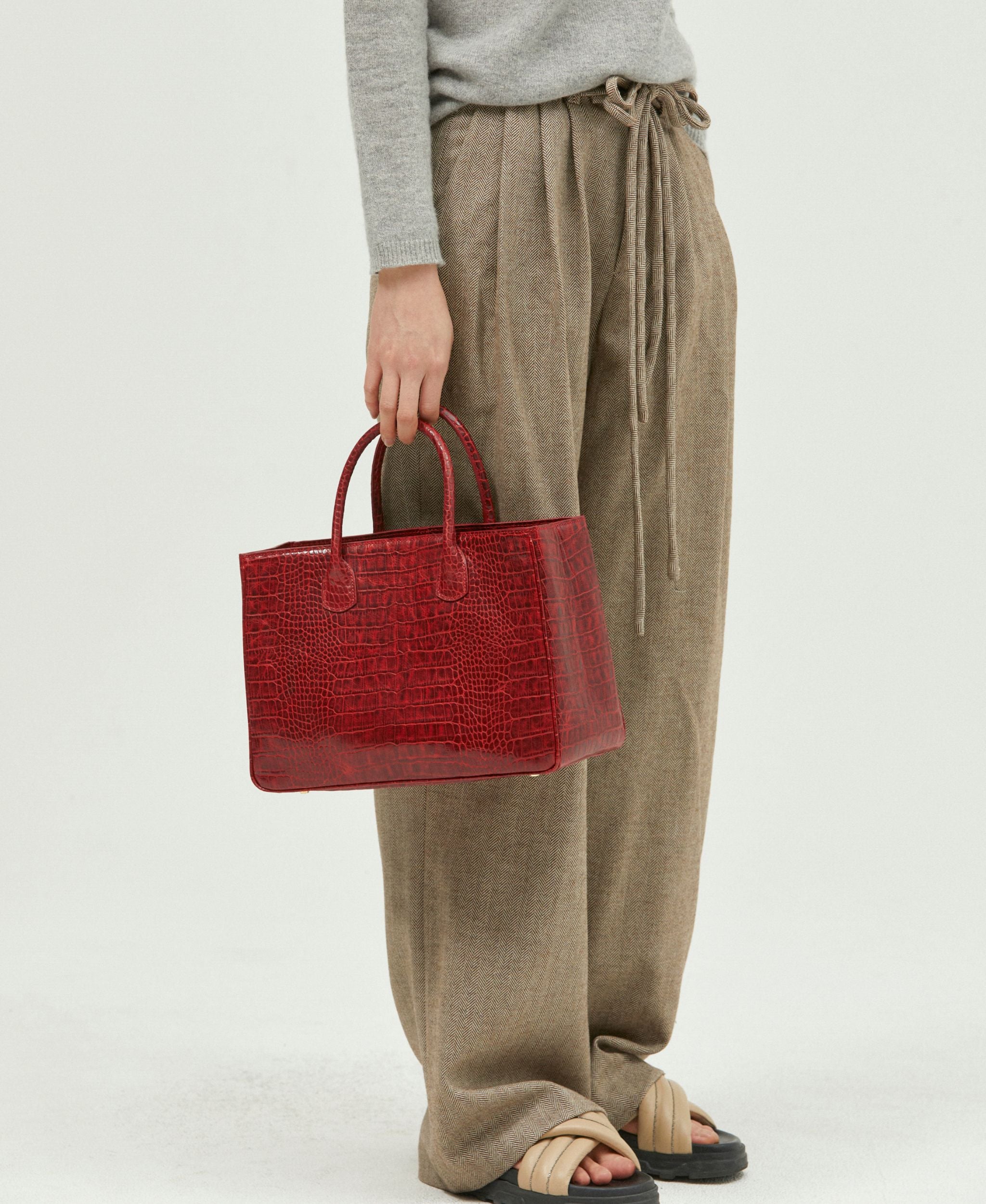 JANEPAIK SEOUL﻿ - Loui Large Bag | Red, buy at DOORS NYC