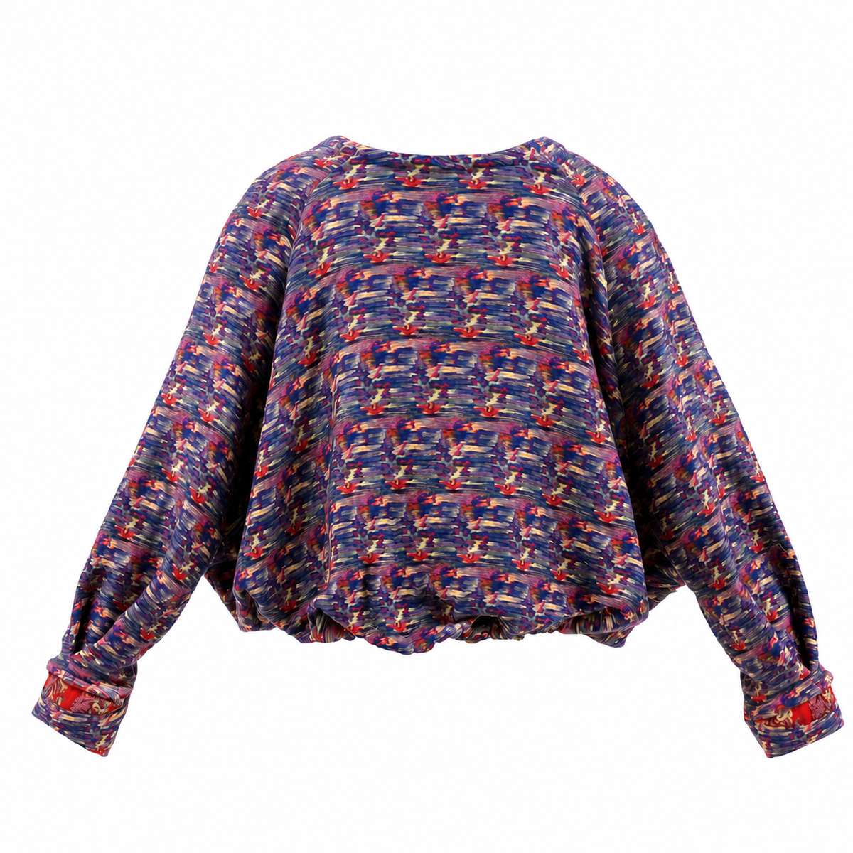 Termeh Volumed Bomber Jacket