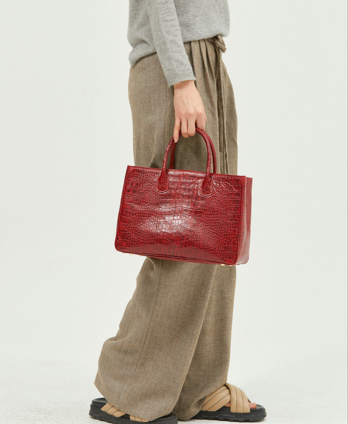 JANEPAIK SEOUL﻿ - Loui Large Bag | Red, buy at DOORS NYC