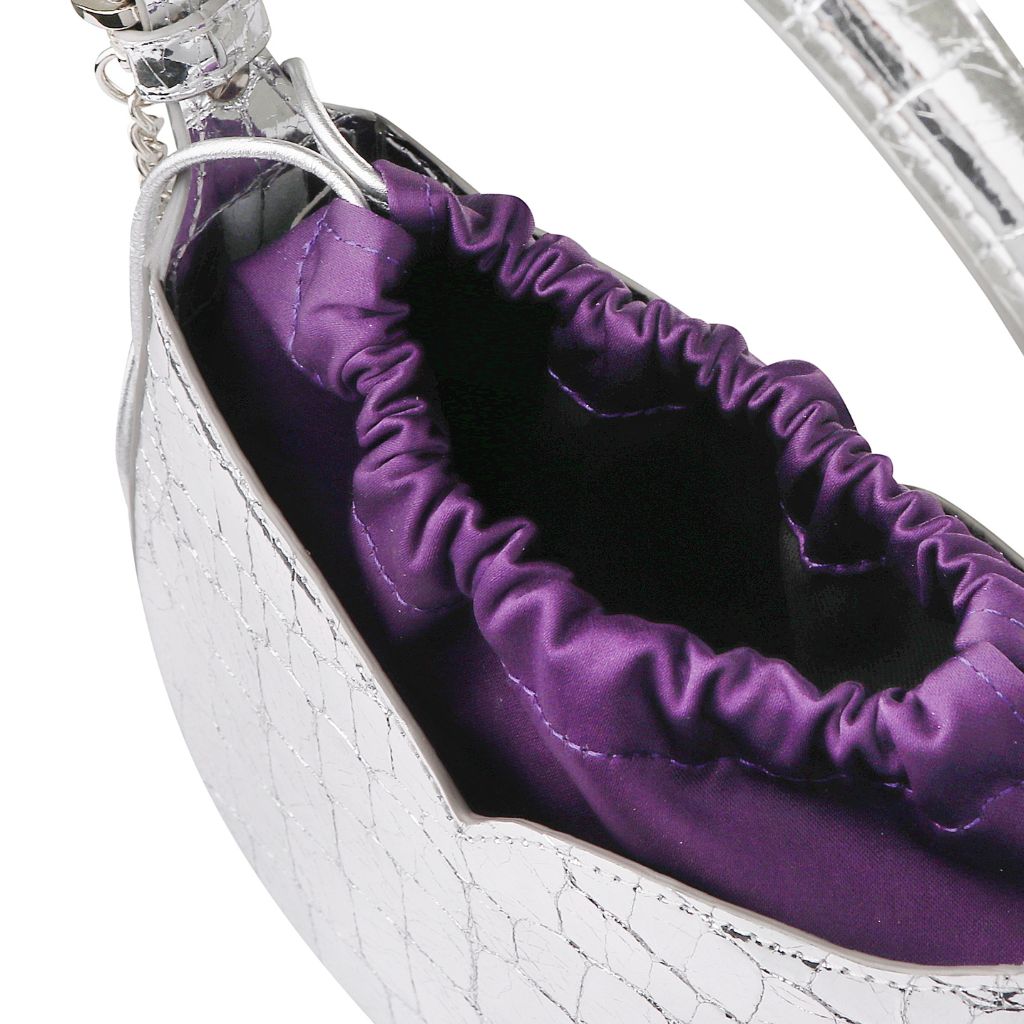 VIKELE STUDIO - Maria Mini Bag | Silver, buy at doors. nyc