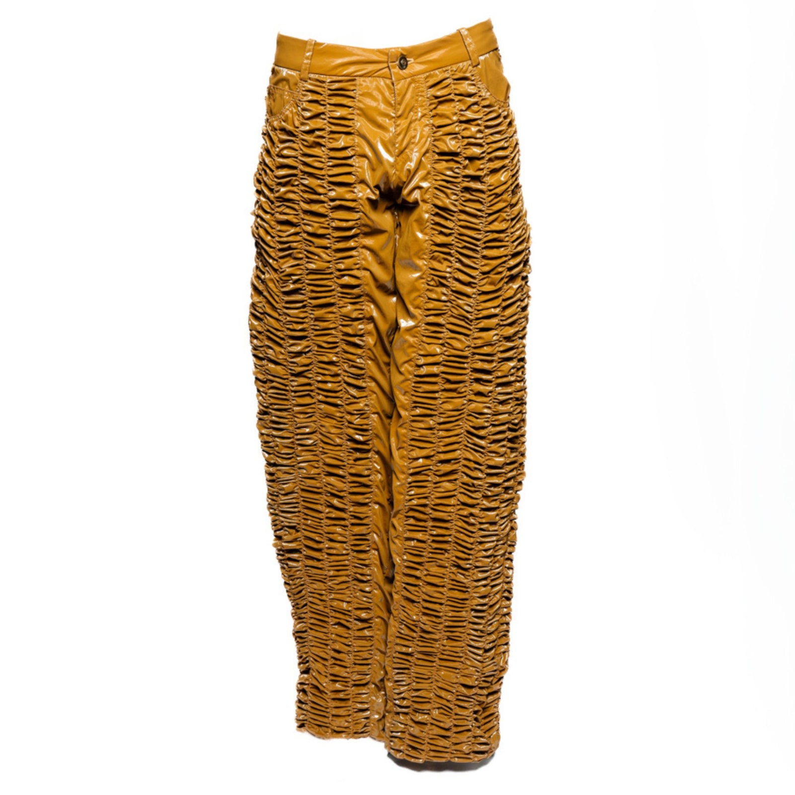 OTKUTYR - Y2K Bagys Pants | Tan, buy at DOORS NYC