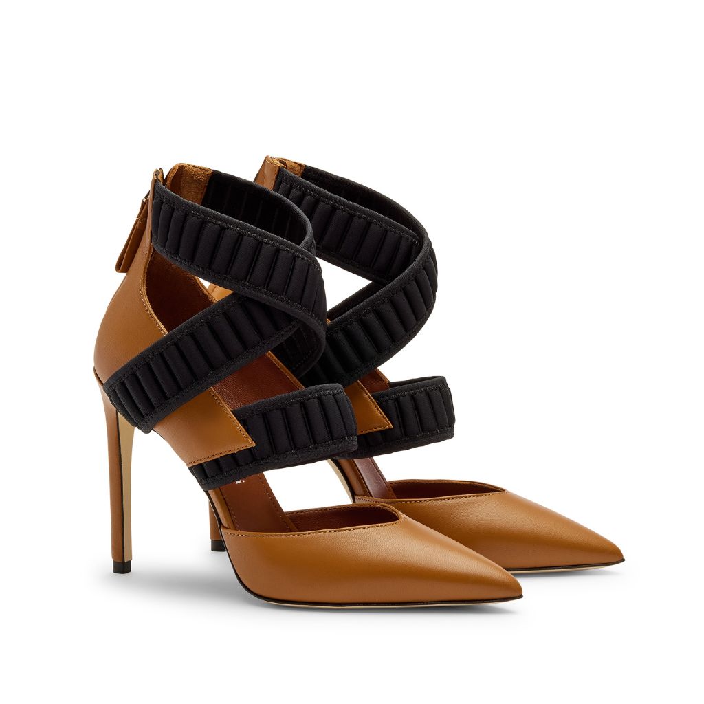 BENEDETTA BOROLI - Sforza Pump Hazelnut PR Sample at DOORS NYC PR showroom