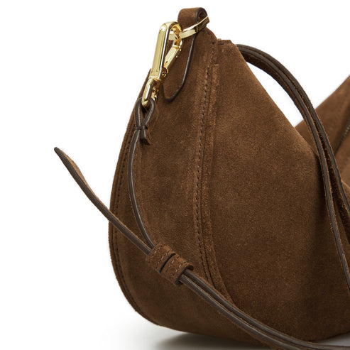 Denise Suede Mini Bag | Brown