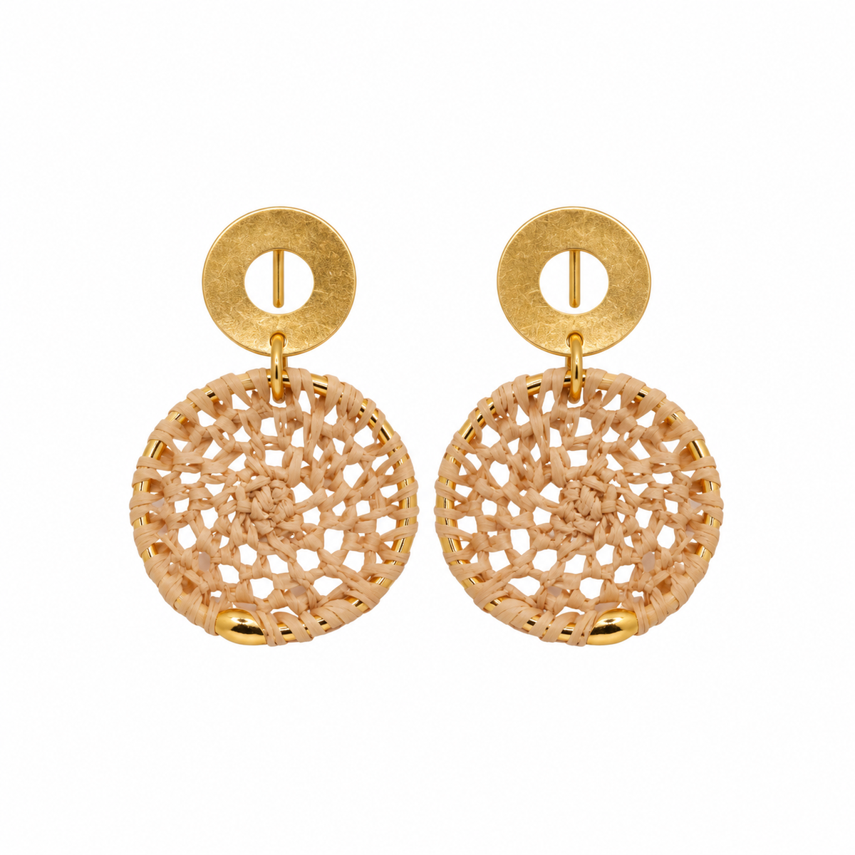 The Small Dreamcatcher Buriti Earrings