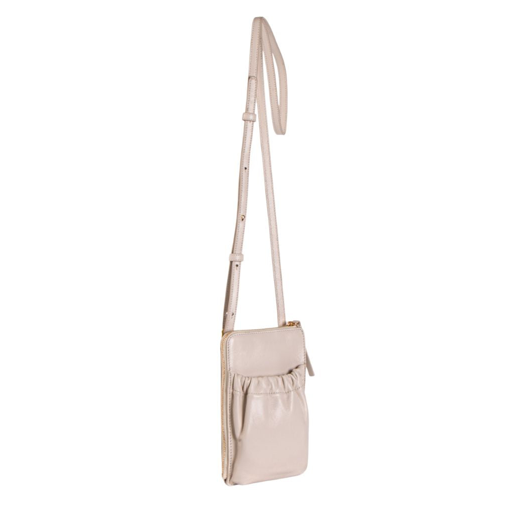 SCLARANDIS - Phone Crossbody Bag | Off White, buy at DOORS NYC