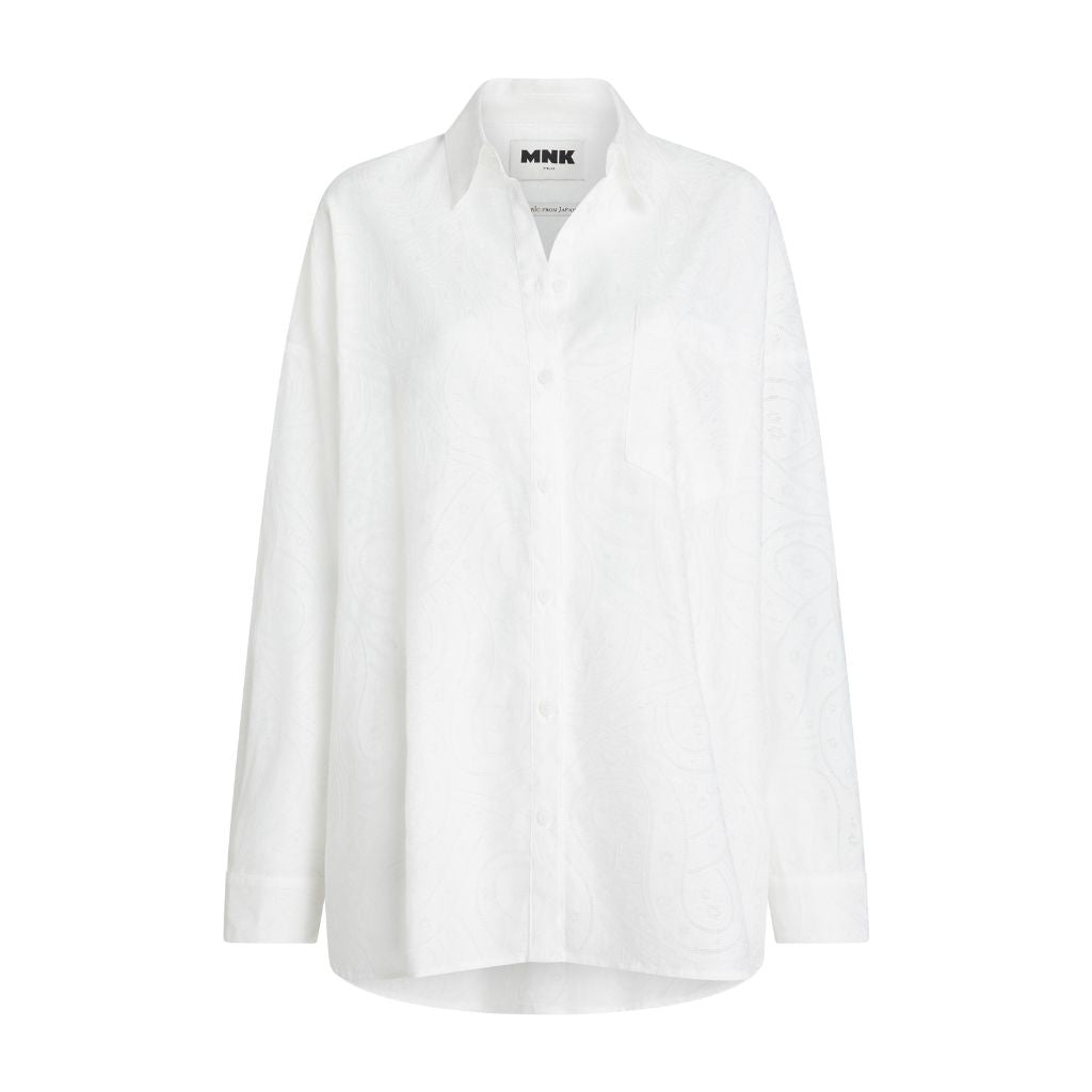 MNK ATELIER - White Nonchalant Shirt, buy at DOORS NYC