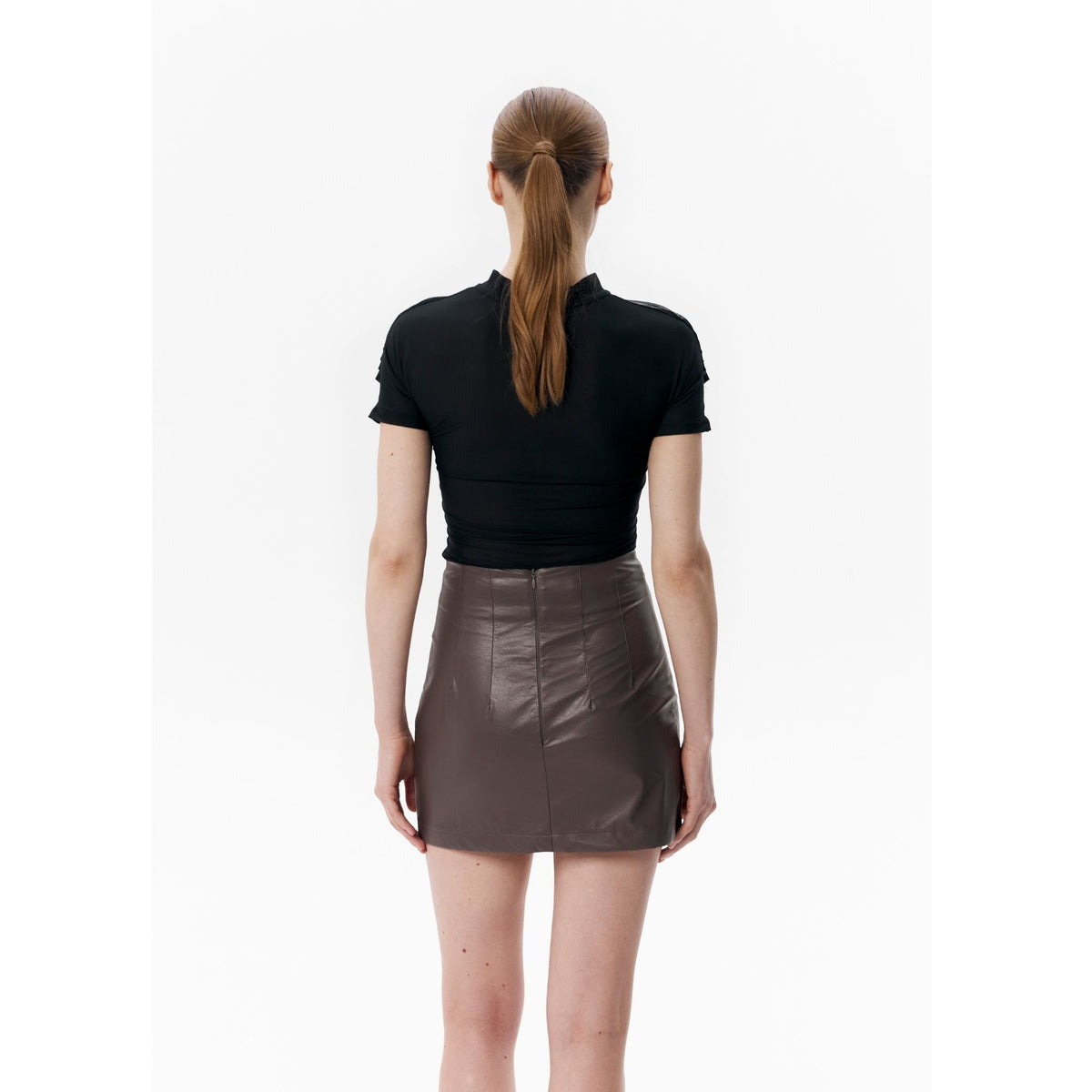 Brown BRIEF Skirt