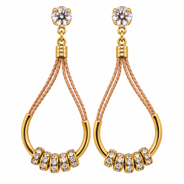 The Dotted Shine Buriti Earrings