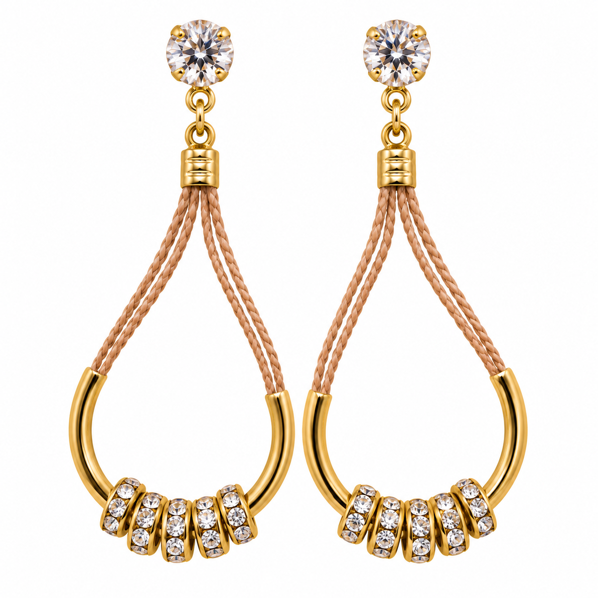 The Dotted Shine Buriti Earrings