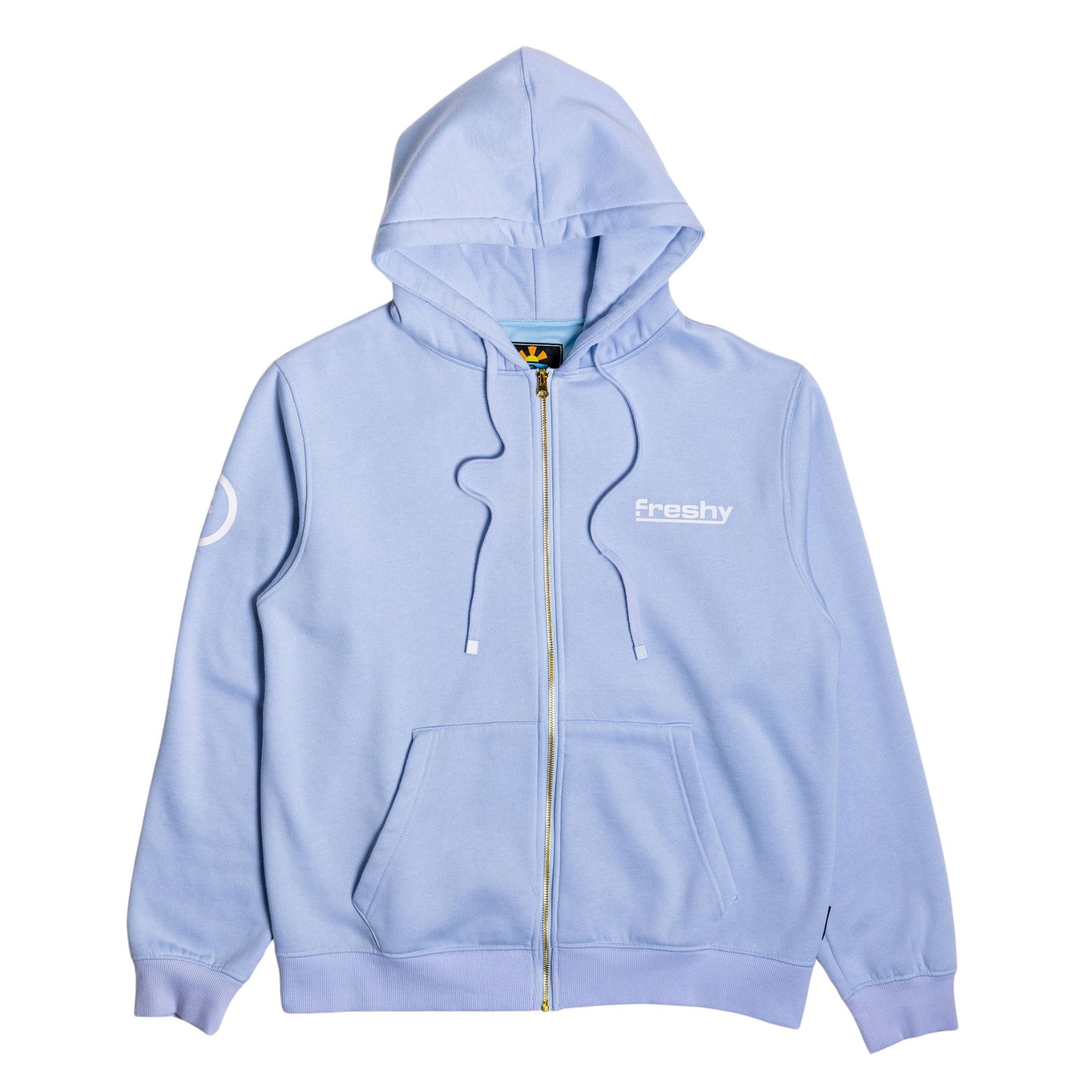 Hoodie Zip-Up Blue | PR Sample