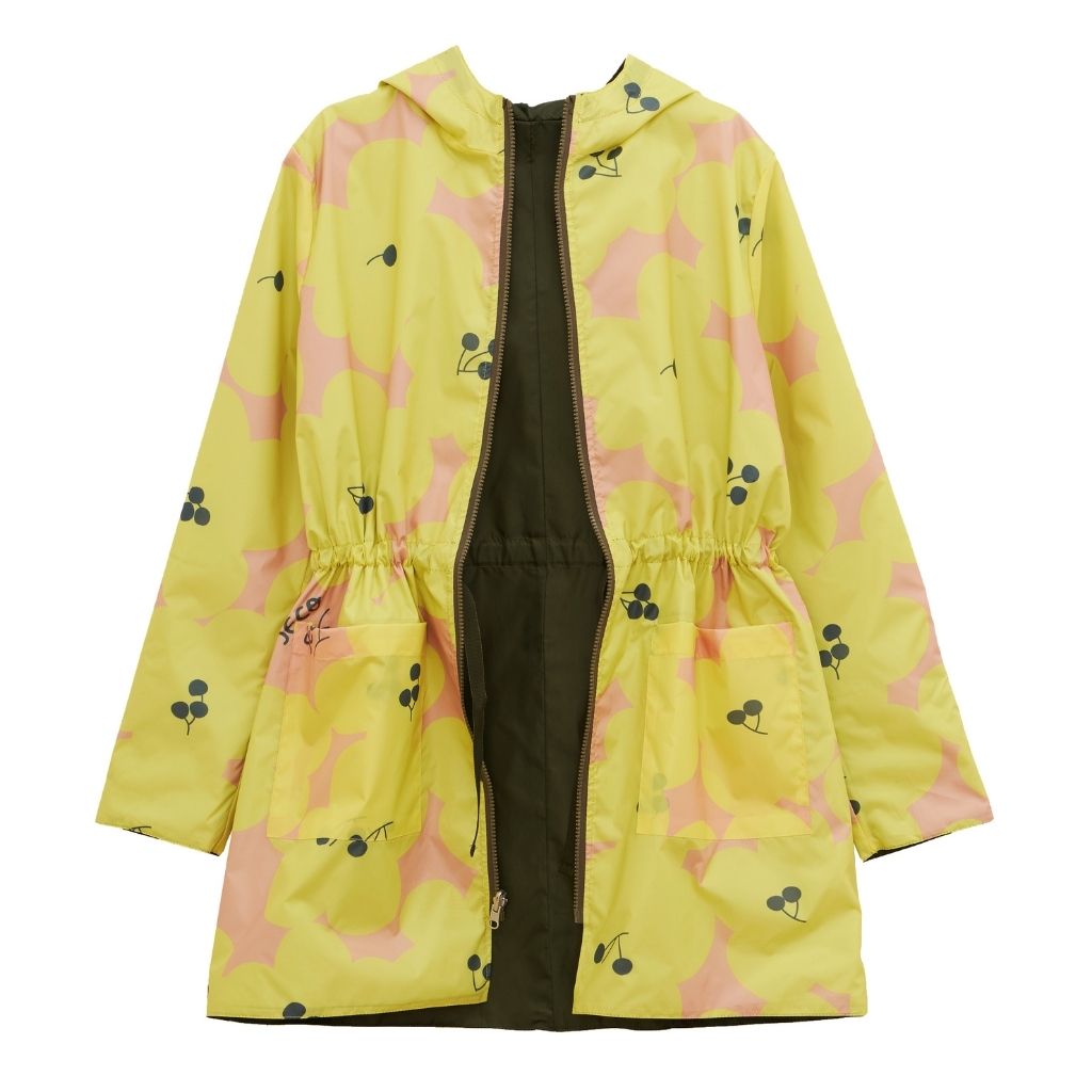 SECO -Reversible Print Jacket | Yellow, buy at DOORS NYC
