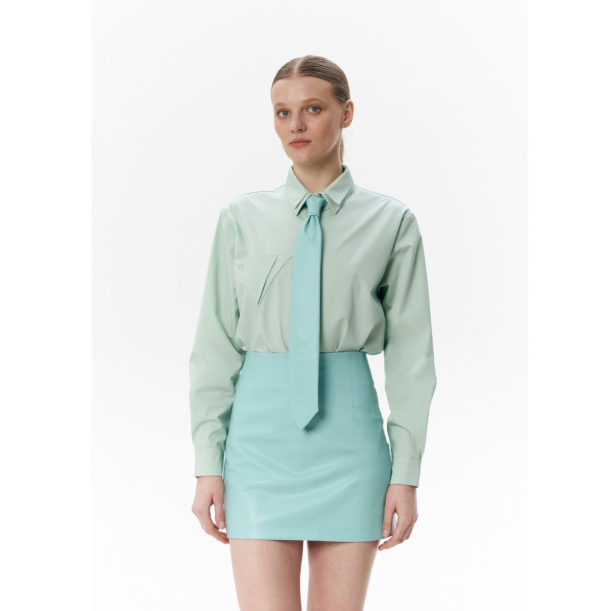 Mint BRIEF Skirt