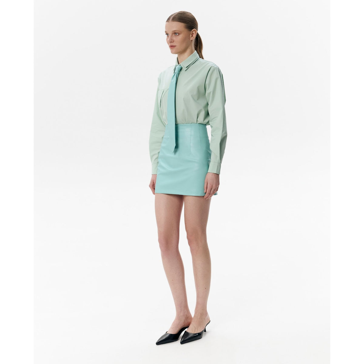 Mint BRIEF Skirt
