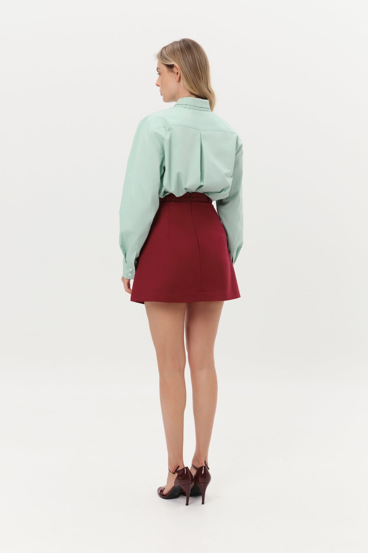DAR ANN STUDIO - Mint DUNE Shirt, buy at DOORS NYC