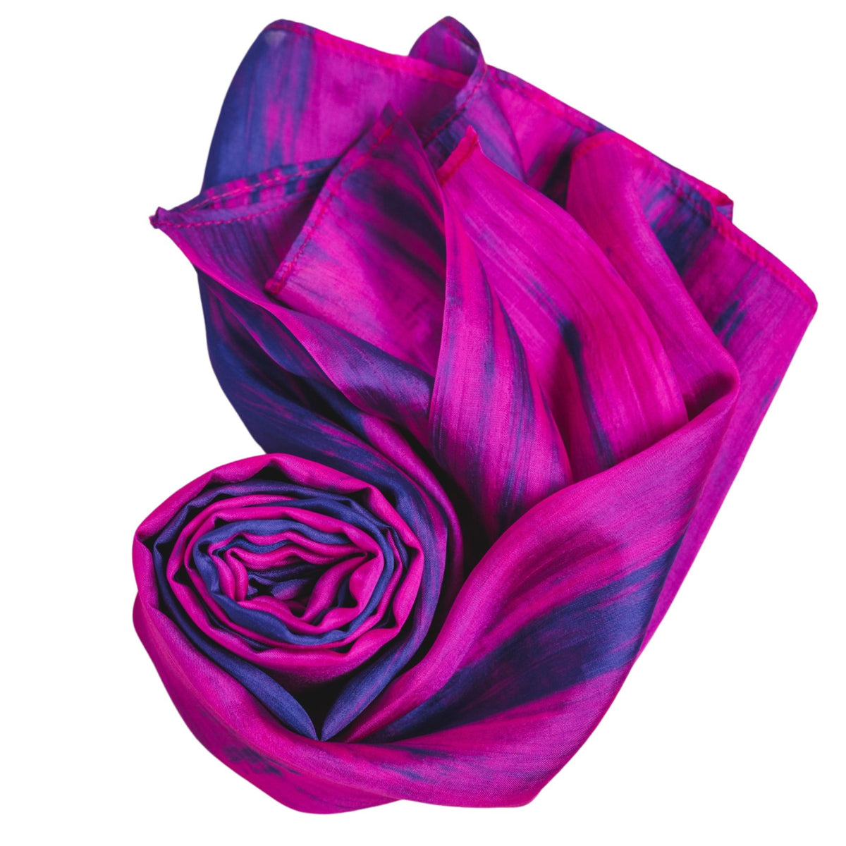 Fuchsia Purple Brushstroke Scarf