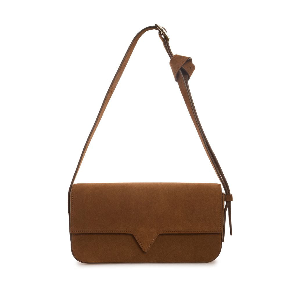 VIKELE STUDIO - Katrine Suede Bag | Brown , buy at DOORS NYC