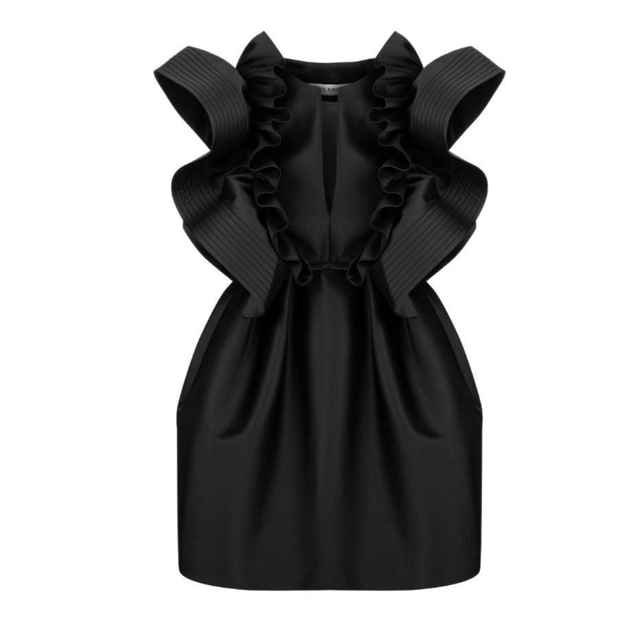 DICE KAYEK- Black Mini Dress, buy at DOORS NYC