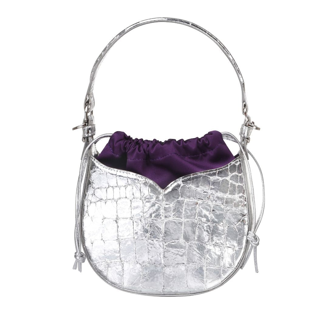 VIKELE STUDIO - Maria Mini Bag | Silver, buy at doors. nyc