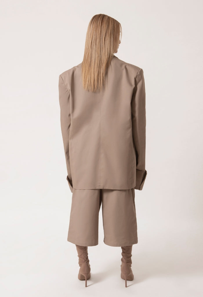 TANIA ORELLANA - Atacama Blazer | Beige   , buy at DOORS NYC