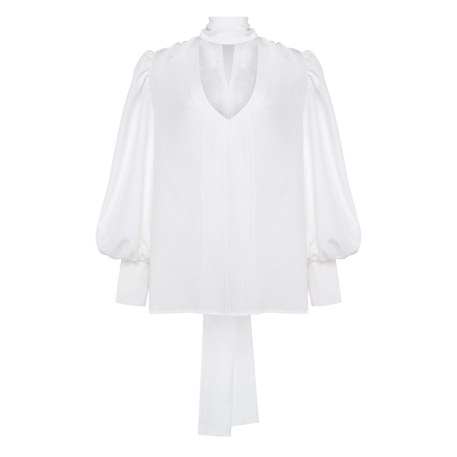 Balloon Sleeve Blouse | Ivory