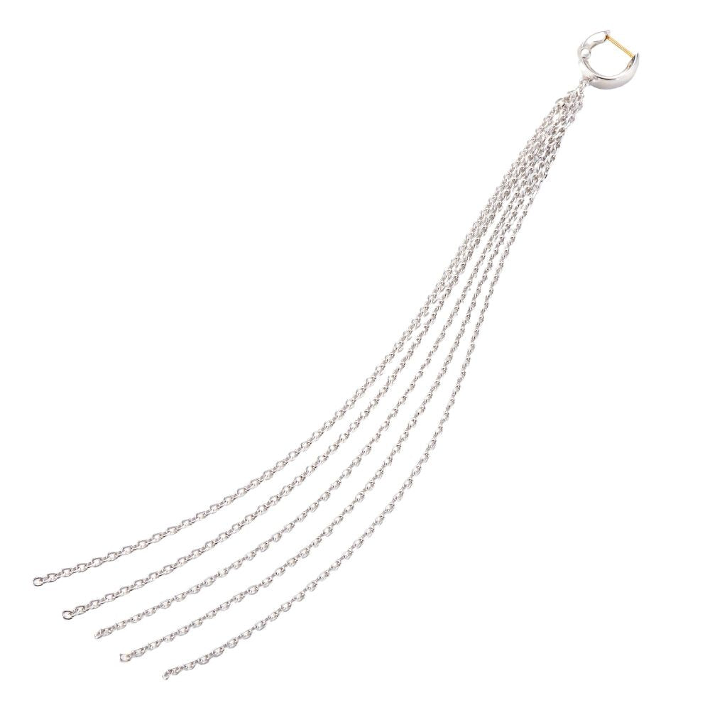 MASANA - Single Chain Fringe Earring, buy at DOORS NYC