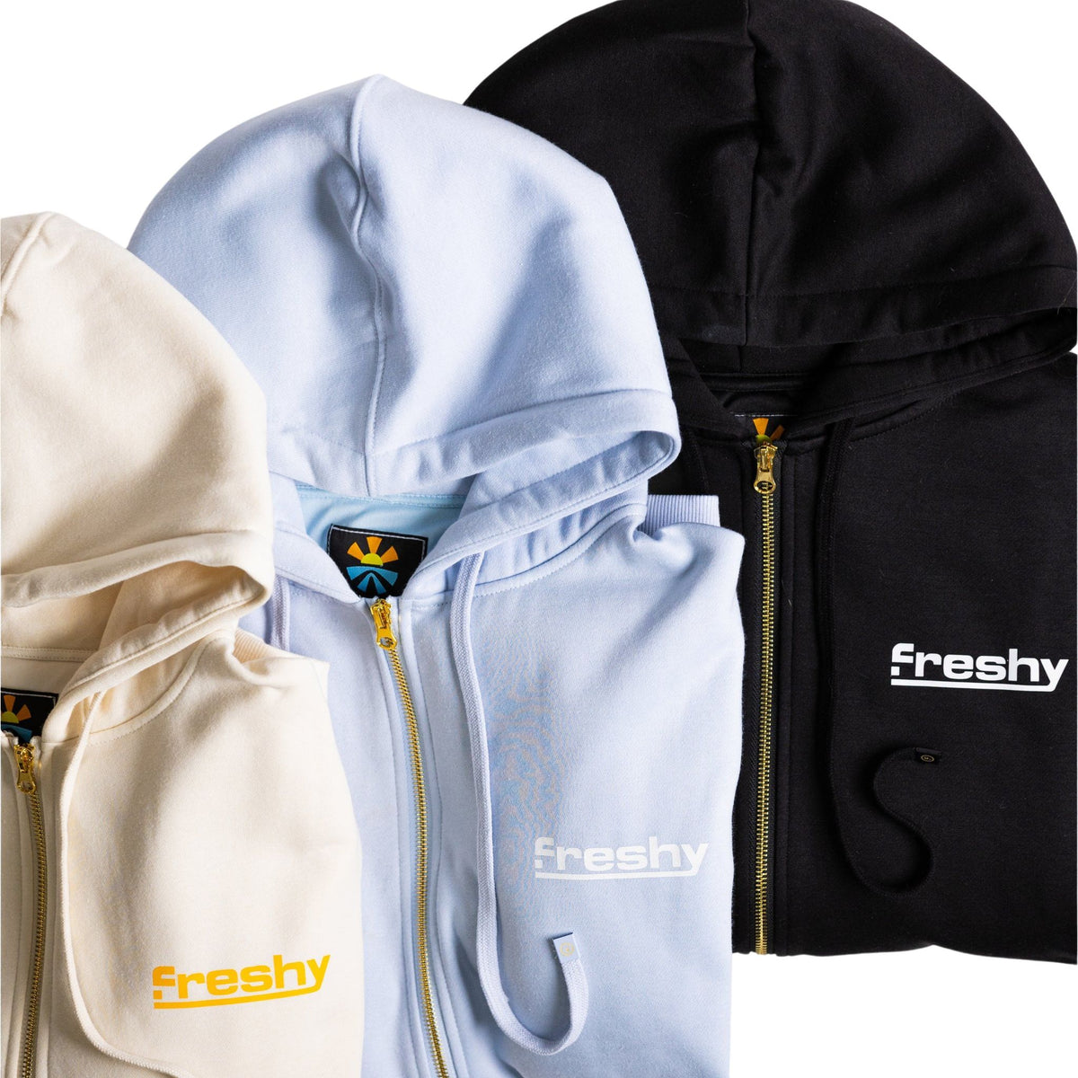 FRESHY - Hoodie Zip-Up PR Sample at DOORS NYC PR showroom