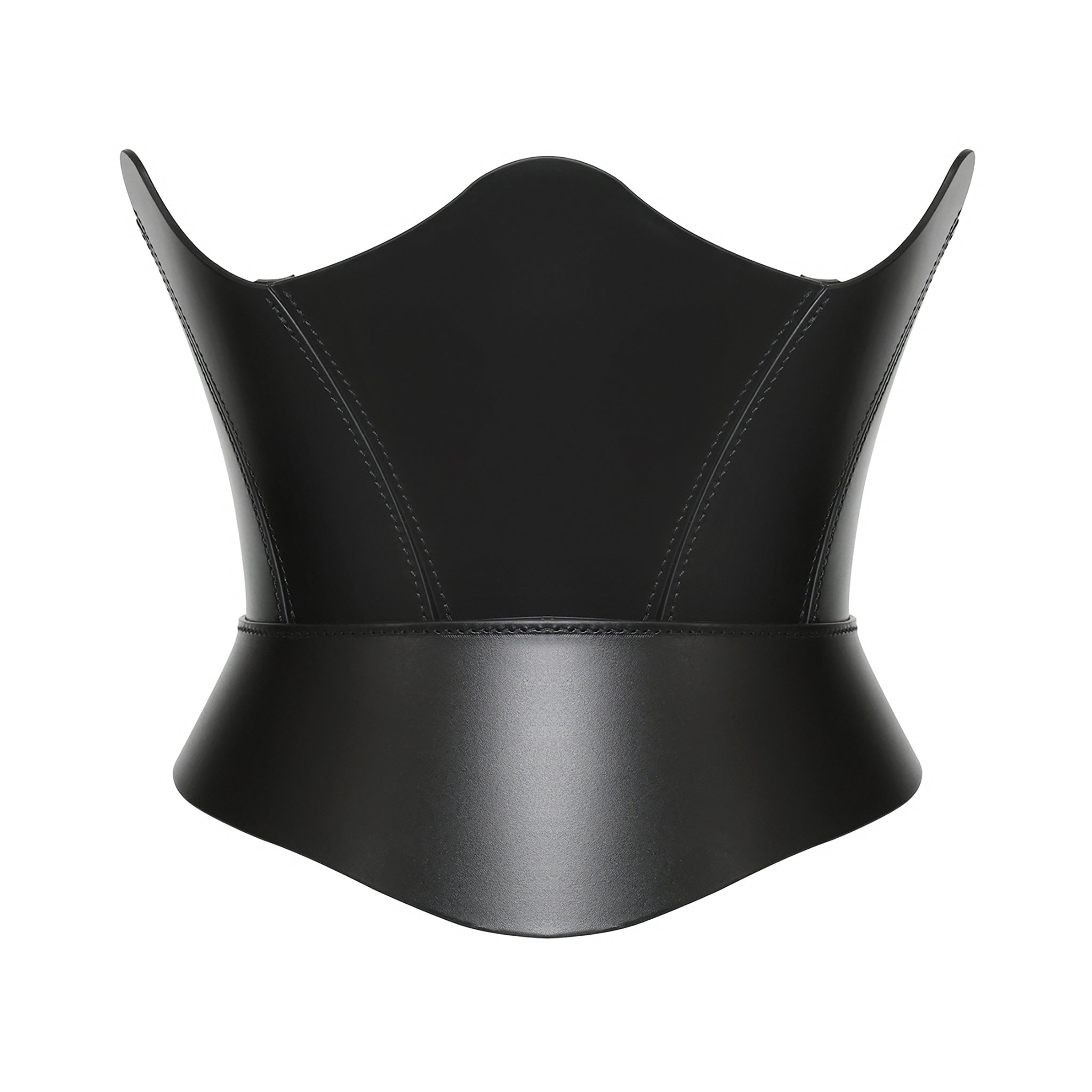 HAUTE CUIR - Black Juno Cupless Corset | at DOORS NYC
