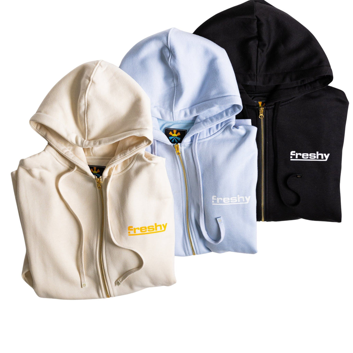 FRESHY - Hoodie Zip-Up PR Sample at DOORS NYC PR showroom