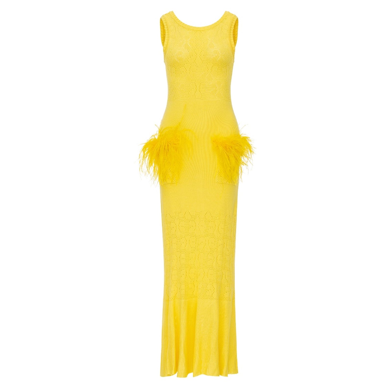 Lemon Knit Dress
