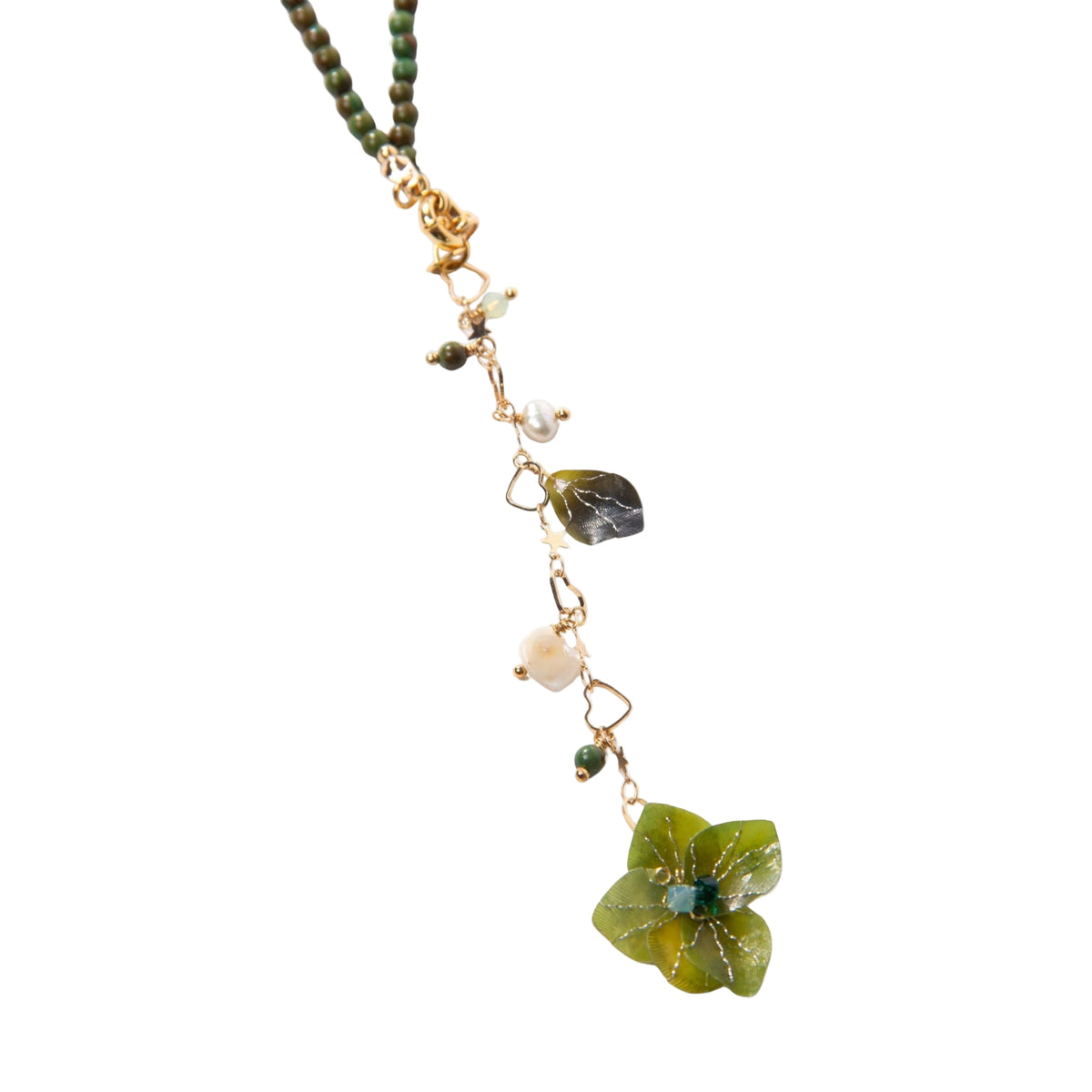 Algae reef necklace from the Underwater subcollection from Coral Vida designed by Alma Dos Mares