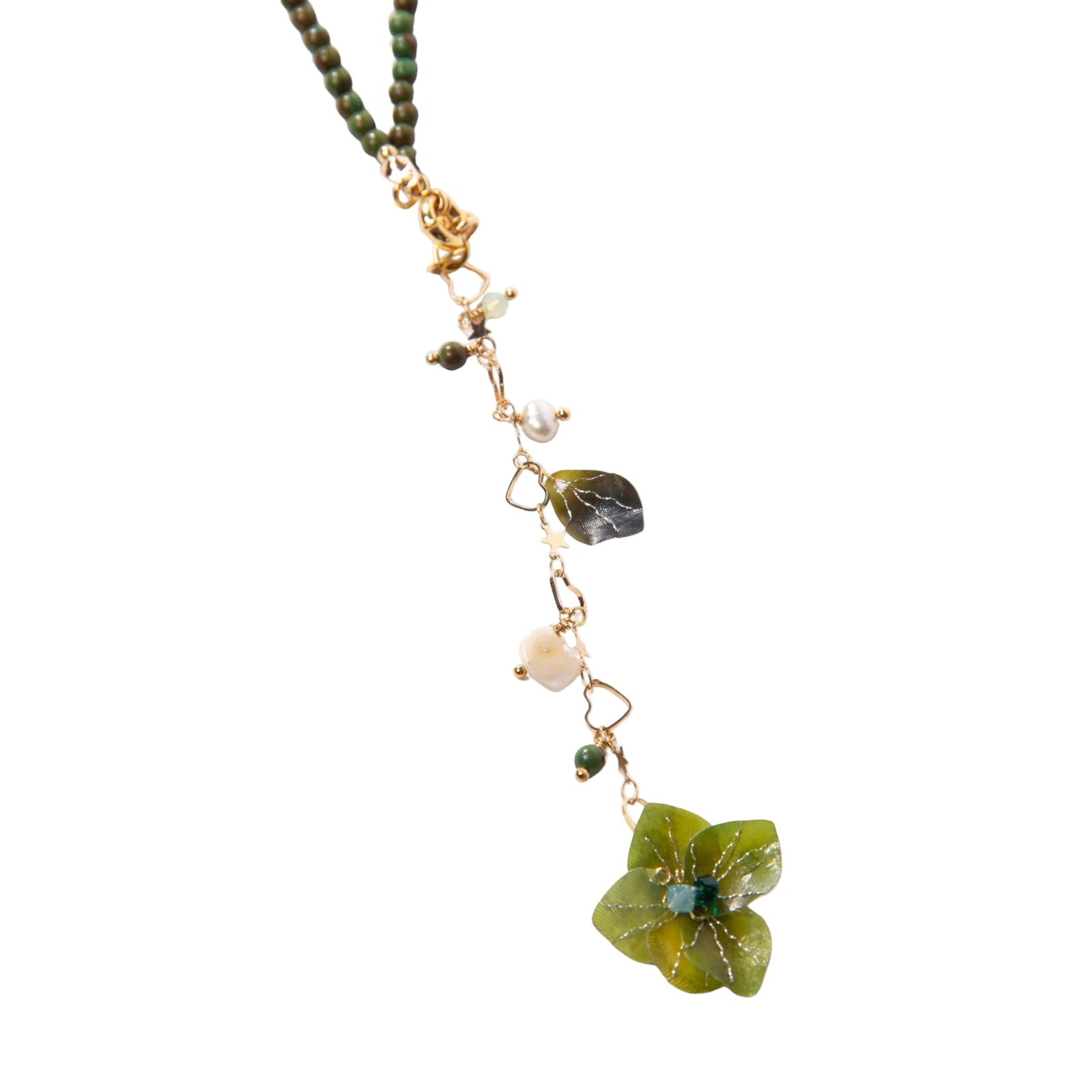 Algae reef necklace from the Underwater subcollection from Coral Vida designed by Alma Dos Mares