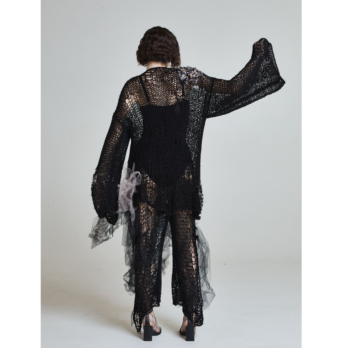 Storm at Night Sweater in Black