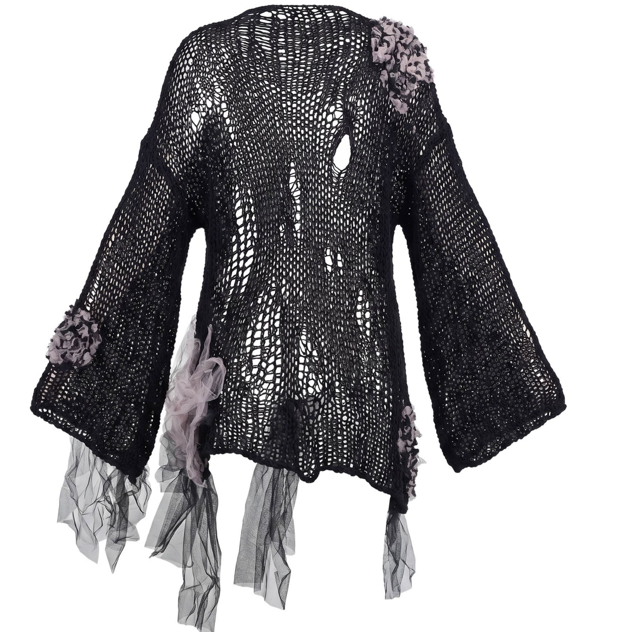 Storm at Night Sweater in Black
