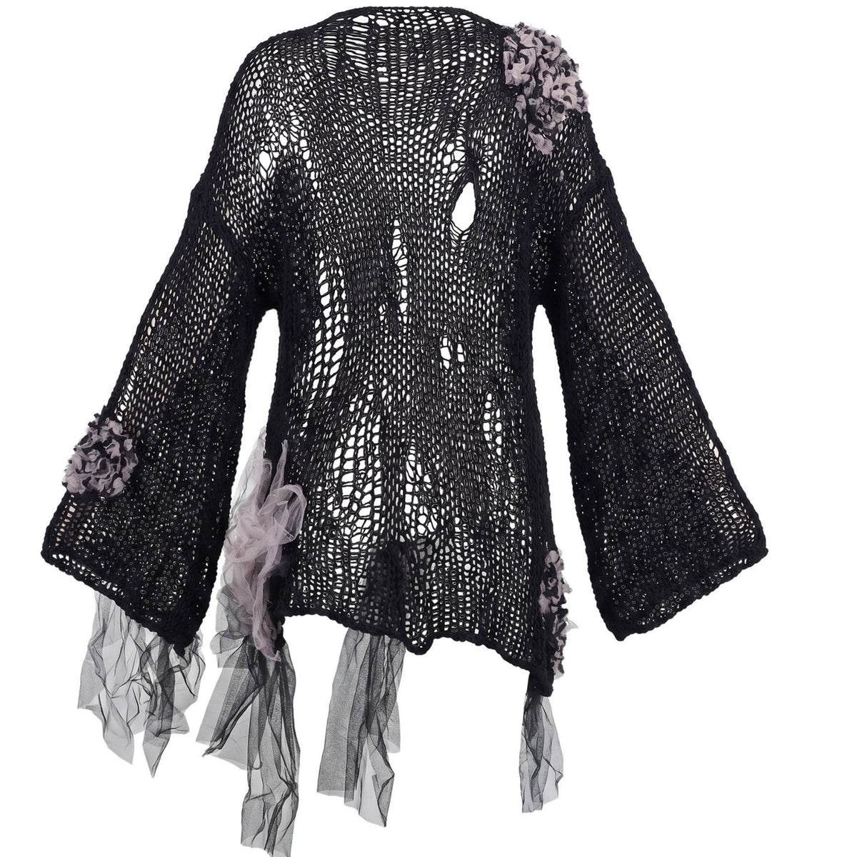 Storm at Night Sweater in Black