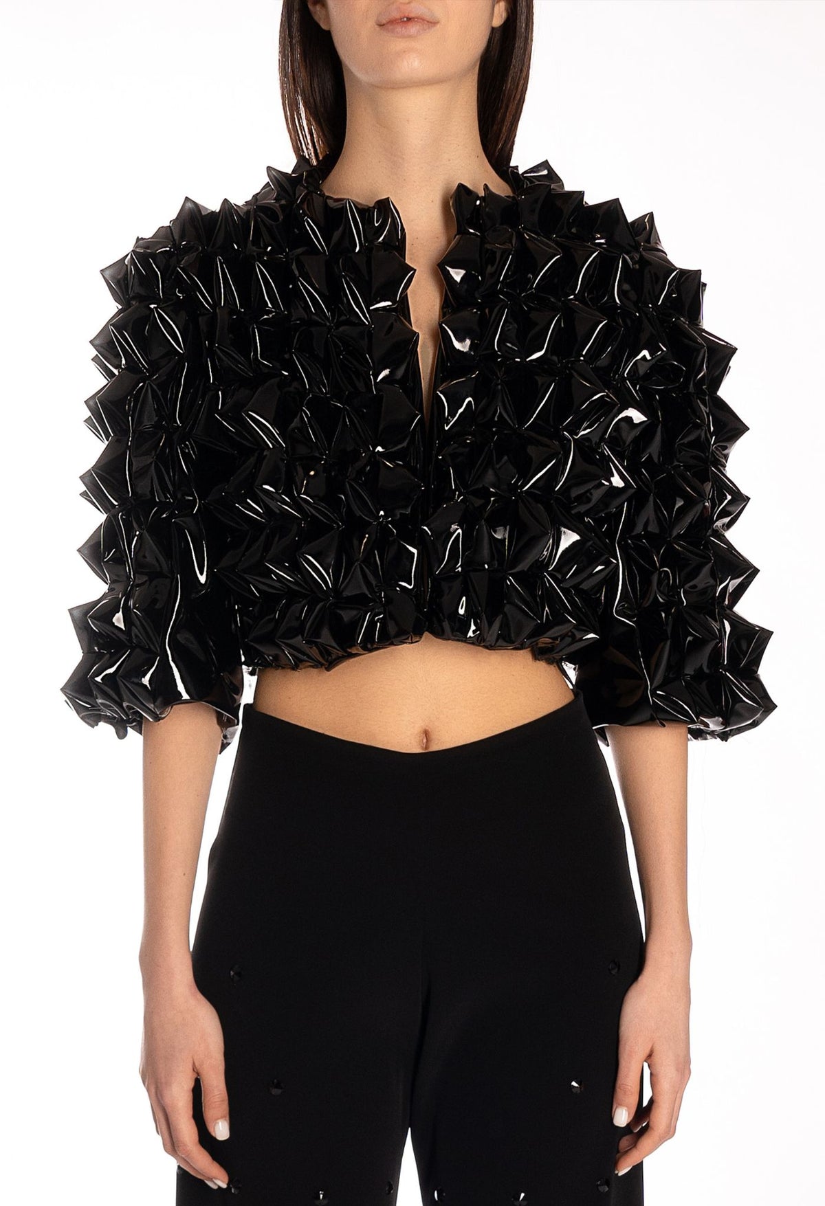 HURRICANE B - Sculputural Short Jacket  , buy at DOORS NYC